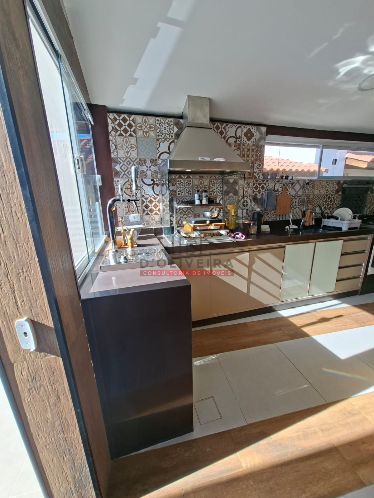 Sobrado com piscina e área gourmet no Bougainvillée Residencial II - Peruíbe - SP