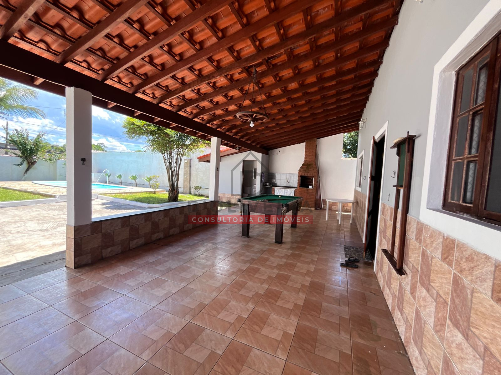 Chácara com piscina no Jardim dos Prados - Peruíbe - SP