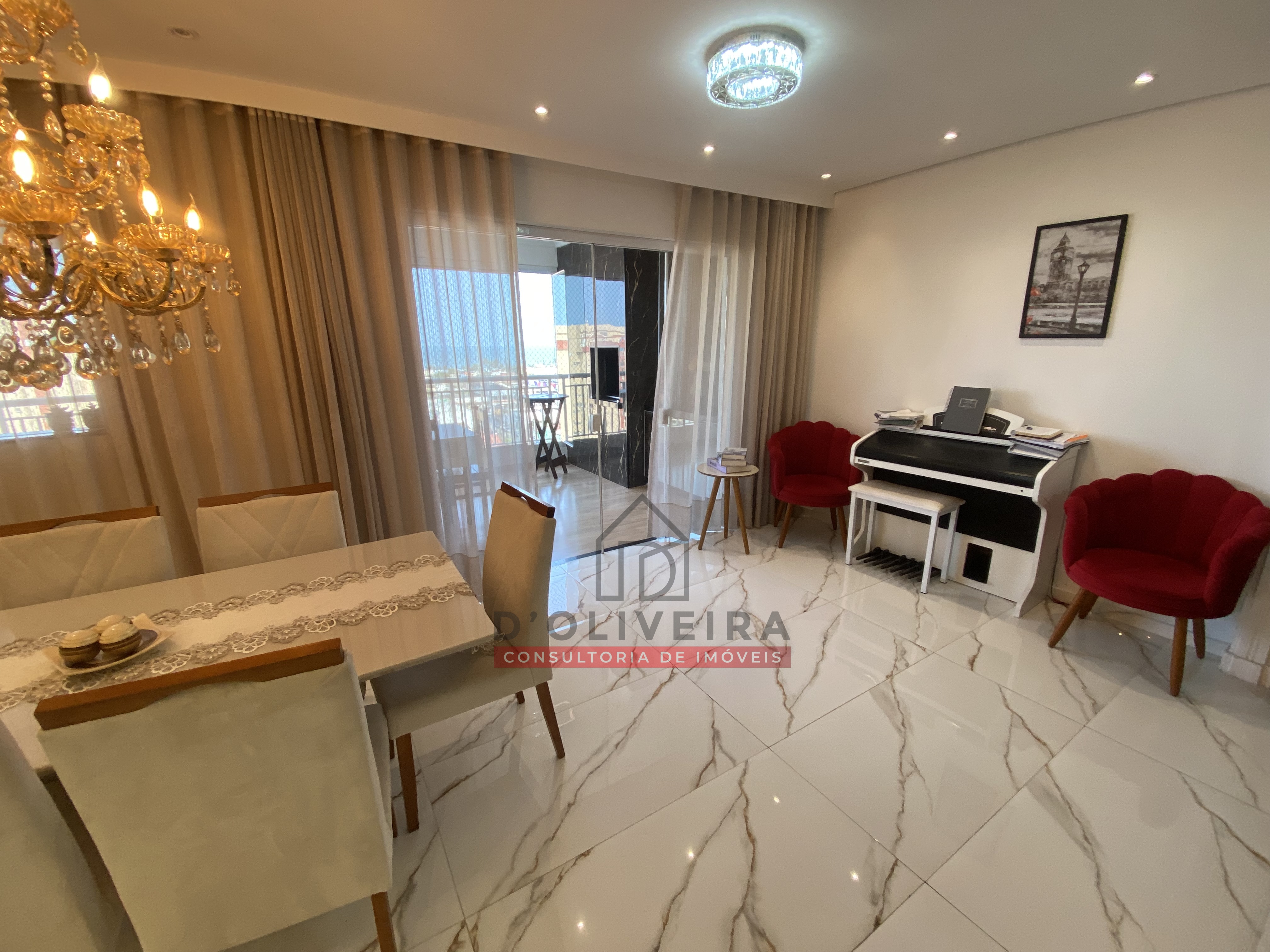 Apartamento mobiliado à venda no Centro - Peruíbe - SP